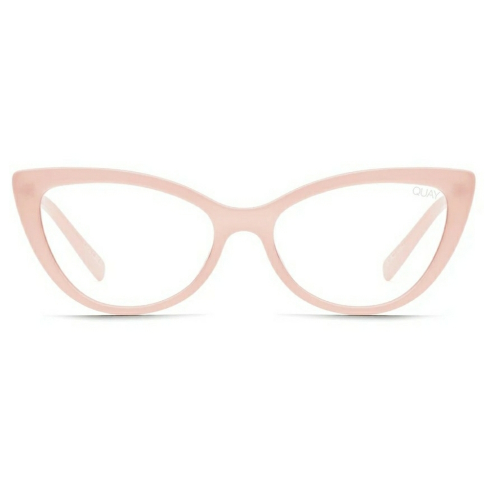 🧡 Quay Australia Lustworthy Glasses Blue Light Pink - Picture 2 of 8